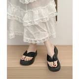 歩きやすい ボリュームプラットフォーム パフ風サマーサンダル | SUNSHINE CLOSET | 詳細画像2