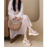 ドット柄サンダル 歩きやすいサマーシューズ 韓国ファッション | SUNSHINE CLOSET | 詳細画像10