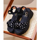 ドット柄サンダル 歩きやすいサマーシューズ 韓国ファッション | SUNSHINE CLOSET | 詳細画像16