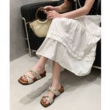 ツイストベルトサンダル フラットミュールレディース 美脚見え歩きやすいサンダル | SUNSHINE CLOSET | 詳細画像10