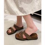 ツイストベルトサンダル フラットミュールレディース 美脚見え歩きやすいサンダル | SUNSHINE CLOSET | 詳細画像13