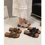 ツイストベルトサンダル フラットミュールレディース 美脚見え歩きやすいサンダル | SUNSHINE CLOSET | 詳細画像17