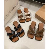 ツイストベルトサンダル フラットミュールレディース 美脚見え歩きやすいサンダル | SUNSHINE CLOSET | 詳細画像18