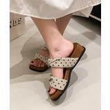 ツイストベルトサンダル フラットミュールレディース 美脚見え歩きやすいサンダル | SUNSHINE CLOSET | 詳細画像9