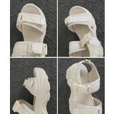 ダブルベルト コンフォートサンダル軽量 マジックテープ | SUNSHINE CLOSET | 詳細画像21 