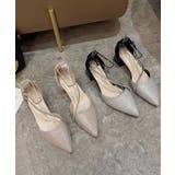 華やかラメパンプス キラキラセパレートシューズ アンクルベルトパンプス | SUNSHINE CLOSET | 詳細画像21