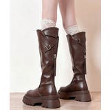 ラウンドトゥ ジョッキーブーツレディース ボリュームソール | SUNSHINE CLOSET | 詳細画像12