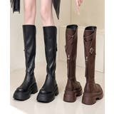 ラウンドトゥ ジョッキーブーツレディース ボリュームソール | SUNSHINE CLOSET | 詳細画像14