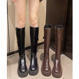 ラウンドトゥ ジョッキーブーツレディース ボリュームソール | SUNSHINE CLOSET | 詳細画像25