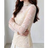 透け感 可愛いレース風カットソー レディース大人ガーリー韓国風フェミニンレイヤー… | SUNSHINE CLOSET | 詳細画像11