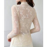 透け感 可愛いレース風カットソー レディース大人ガーリー韓国風フェミニンレイヤー… | SUNSHINE CLOSET | 詳細画像12