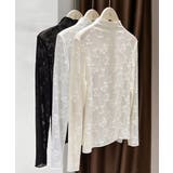 透け感 可愛いレース風カットソー レディース大人ガーリー韓国風フェミニンレイヤー… | SUNSHINE CLOSET | 詳細画像16