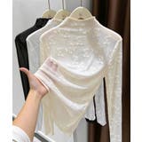 透け感 可愛いレース風カットソー レディース大人ガーリー韓国風フェミニンレイヤー… | SUNSHINE CLOSET | 詳細画像19