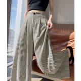 レディース ハイウエスガウチョパンツ ゆったりタックパンツ着やせ | SUNSHINE CLOSET | 詳細画像20 