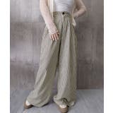 レディース ハイウエスガウチョパンツ ゆったりタックパンツ着やせ | SUNSHINE CLOSET | 詳細画像23 