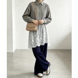ワイドスウェットレディース おしゃれバルーンパンツカジュアル ウエストゴムパンツ | SUNSHINE CLOSET | 詳細画像11