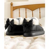 もこもこブーツ冬用靴レディース暖かい中綿ブーツラウンドトゥ軽量フラットシューズ韓… | SUNSHINE CLOSET | 詳細画像17 