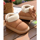 もこもこブーツ冬用靴レディース暖かい中綿ブーツラウンドトゥ軽量フラットシューズ韓… | SUNSHINE CLOSET | 詳細画像21 