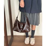 レディース上品フェイクレザー バッグ韓国風ハンドバッグ 高見え肩掛け鞄 | SUNSHINE CLOSET | 詳細画像6