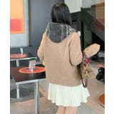 ノルディック柄バラクラバ レトロジャガード柄可愛いニット帽 韓国風暖かい | SUNSHINE CLOSET | 詳細画像3 