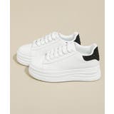 レディース ボリュームソール レースアップスニーカー歩きやすい | SUNSHINE CLOSET | 詳細画像15