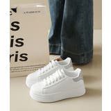 レディース ボリュームソール レースアップスニーカー歩きやすい | SUNSHINE CLOSET | 詳細画像2