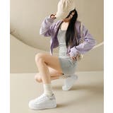 レディース ボリュームソール レースアップスニーカー歩きやすい | SUNSHINE CLOSET | 詳細画像3
