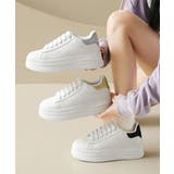 レディース ボリュームソール レースアップスニーカー歩きやすい | SUNSHINE CLOSET | 詳細画像7