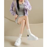 レディース ボリュームソール レースアップスニーカー歩きやすい | SUNSHINE CLOSET | 詳細画像8