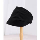 秋冬レトロキャップレディース ヴィンテージ調ギャザーハット 大人カジュアル | SUNSHINE CLOSET | 詳細画像20