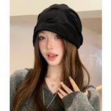 秋冬レトロキャップレディース ヴィンテージ調ギャザーハット 大人カジュアル | SUNSHINE CLOSET | 詳細画像6