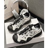 レディース 透かしアウトドアスニーカーボリュームソールストリート靴 メッシュトレ… | SUNSHINE CLOSET | 詳細画像18