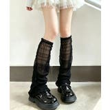 バレエコア シャーリングレッグカバー透け感 軽やか | SUNSHINE CLOSET | 詳細画像1