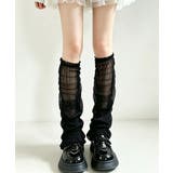 バレエコア シャーリングレッグカバー透け感 軽やか | SUNSHINE CLOSET | 詳細画像4