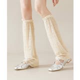 バレエコア シャーリングレッグカバー透け感 軽やか | SUNSHINE CLOSET | 詳細画像7