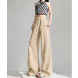 レディース涼しげイージーパンツ レースサイドライン ナチュラルパンツ美脚見え体型… | SUNSHINE CLOSET | 詳細画像4