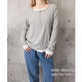 フェイクレイヤードトップス秋服長袖Tシャツレディース大人カジュアル韓国風tops… | SUNSHINE CLOSET | 詳細画像23 