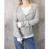 フェイクレイヤードトップス秋服長袖Tシャツレディース大人カジュアル韓国風tops… | SUNSHINE CLOSET | 詳細画像24 