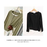 フェイクレイヤードトップス秋服長袖Tシャツレディース大人カジュアル韓国風tops… | SUNSHINE CLOSET | 詳細画像31 