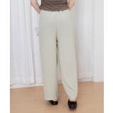 綿麻ワイドパンツ レディース きれいめ | ANGELCLOSET | 詳細画像19