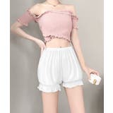 三分丈ペチパンツ裾フリル かぼちゃパンツ | ANGELCLOSET | 詳細画像10