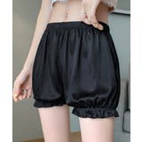 三分丈ペチパンツ裾フリル かぼちゃパンツ | ANGELCLOSET | 詳細画像7