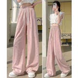 キラキラビジューワイドパンツダメージ加工 | SUNSHINE CLOSET | 詳細画像10 