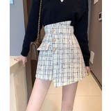 ツイードショートパンツ ラップスカート風 | SUNSHINE CLOSET | 詳細画像9