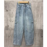 グラデーションデニムレディース ゆったりデニムパンツカジュアル 大人可愛いジーン… | SUNSHINE CLOSET | 詳細画像10 