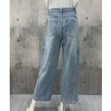 グラデーションデニムレディース ゆったりデニムパンツカジュアル 大人可愛いジーン… | SUNSHINE CLOSET | 詳細画像9 