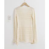 透かし編みニットショートワンピース韓国風 | SUNSHINE CLOSET | 詳細画像11 