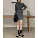 微起毛ワンピース秋冬 きれいめワンピースレディース 暖かいワンピースあったか | SUNSHINE CLOSET | 詳細画像6