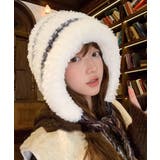 暖かいニット帽ファーキャップもこもこ帽子 | SUNSHINE CLOSET | 詳細画像1
