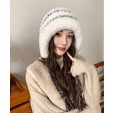 暖かいニット帽ファーキャップもこもこ帽子 | SUNSHINE CLOSET | 詳細画像2